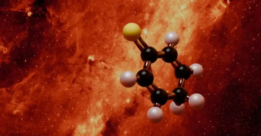 Grande descoberta no espaço: maior molécula orgânica com enxofre revela conexão entre química simples e processos pré-biológicos