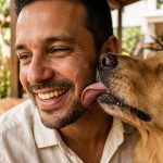 A linguagem da lambedura: o que os cães comunicam ao lamber o rosto de seus donos