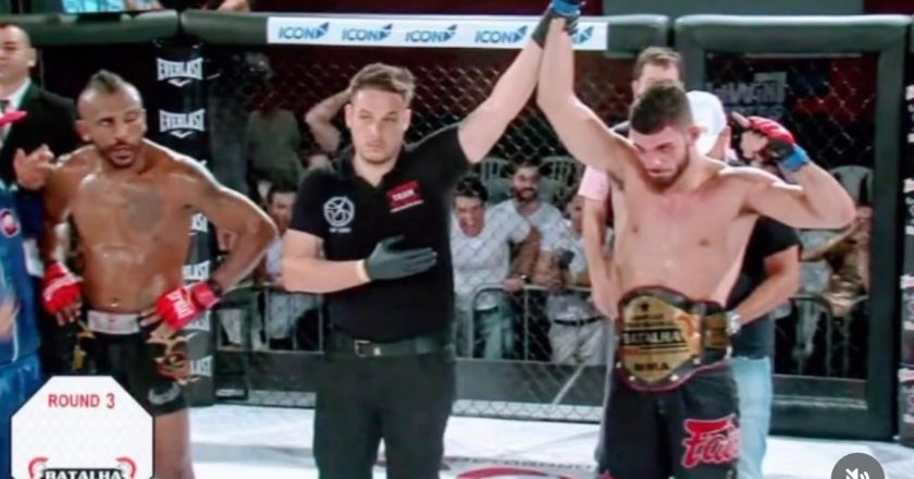 Do octógono ao julgamento técnico: Júlio César Catarino ganha destaque na arbitragem de MMA