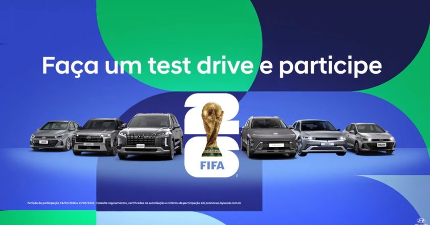 Promoção nacional aposta em test-drive para conectar experiência de marca ao maior palco do futebol mundial