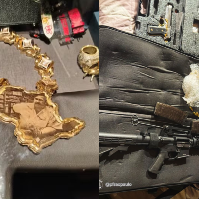 Apreensão de colar com imagem de Pablo Escobar revela lições da ação da PF contra MC Ryan e MC Poze