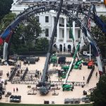 Trump inaugura octógono na Casa Branca para celebrar seu 80º aniversário com evento de luta
