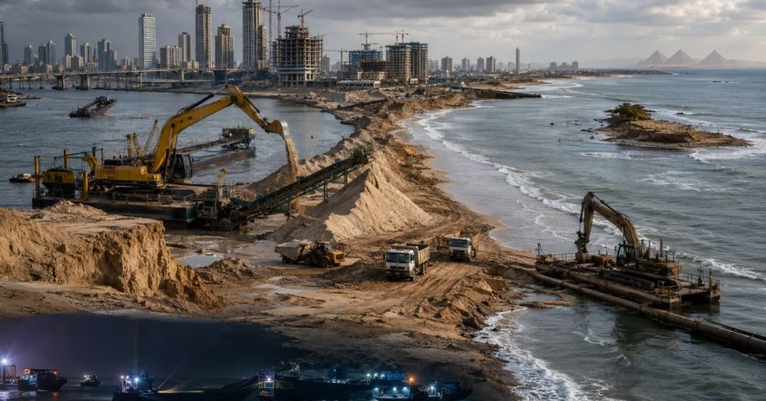 A escassez de areia: como a extração desenfreada ameaça rios e praias, com mafiosos lucrando em meio a 50 bilhões de toneladas retiradas anualmente.