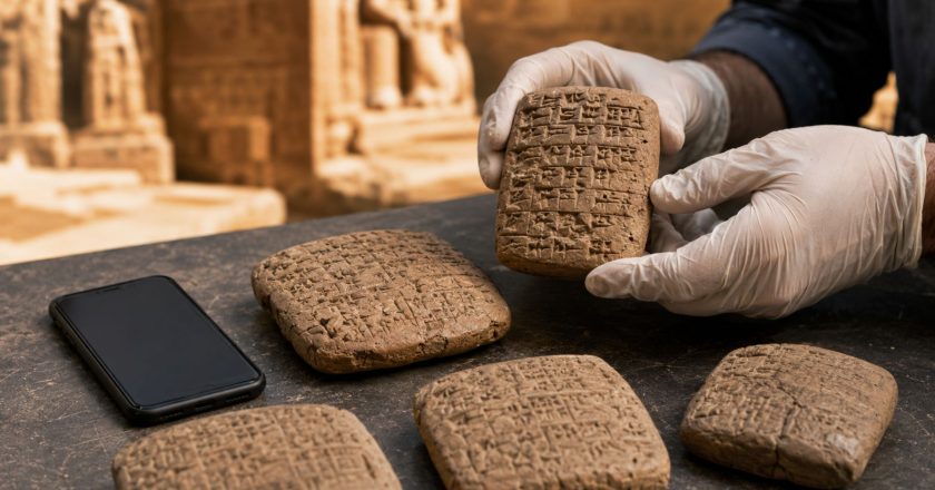 Antigas tábuas de argila do Oriente Médio, com 4.000 anos, desvendam rituais e documentos em miniatura similares a smartphones
