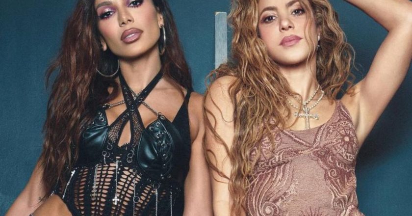 Dueto explosivo: Anitta e Shakira conquistam as paradas globais com ‘CHOKA CHOKA