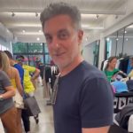 Luciano Huck e Angélica se divertem na Copa do Mundo e encontram Virginia nos Estados Unidos