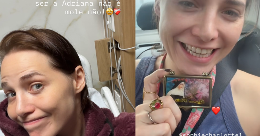Letícia Colin realiza exames e compartilha presente especial de Sophie Charlotte