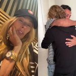 Despedida emocionada: Galisteu se despede do filho que vai estudar na Europa