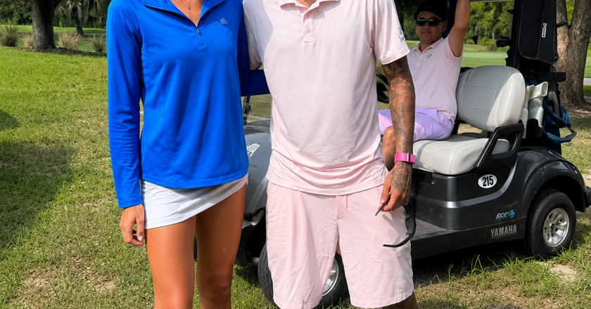 Neymar Jr. abandona o campo de futebol e se aventura no golfe, interagindo com fãs nos Estados Unidos após eliminação na Copa