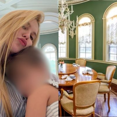Virginia Fonseca compartilha novidades de dentro do castelo que Vini Jr. alugou nos Estados Unidos