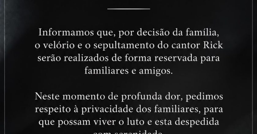 Despedida da Família de Rick Sollo: Decisões sobre o Velório Após Tragédia Aérea