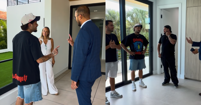 Zé Felipe explora mansões de alto padrão em Miami, EUA