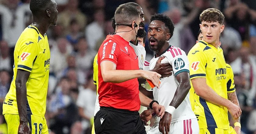 Vinicius Jr. fica fora de quatro partidas do Real Madrid após incidente com puxão de cabelo