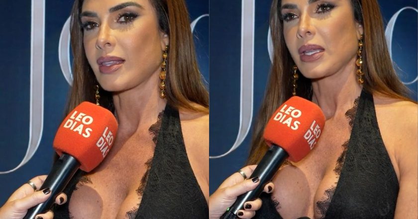 Nicole Bahls comenta sobre Halloween para galinhas: “A internet estava lenta